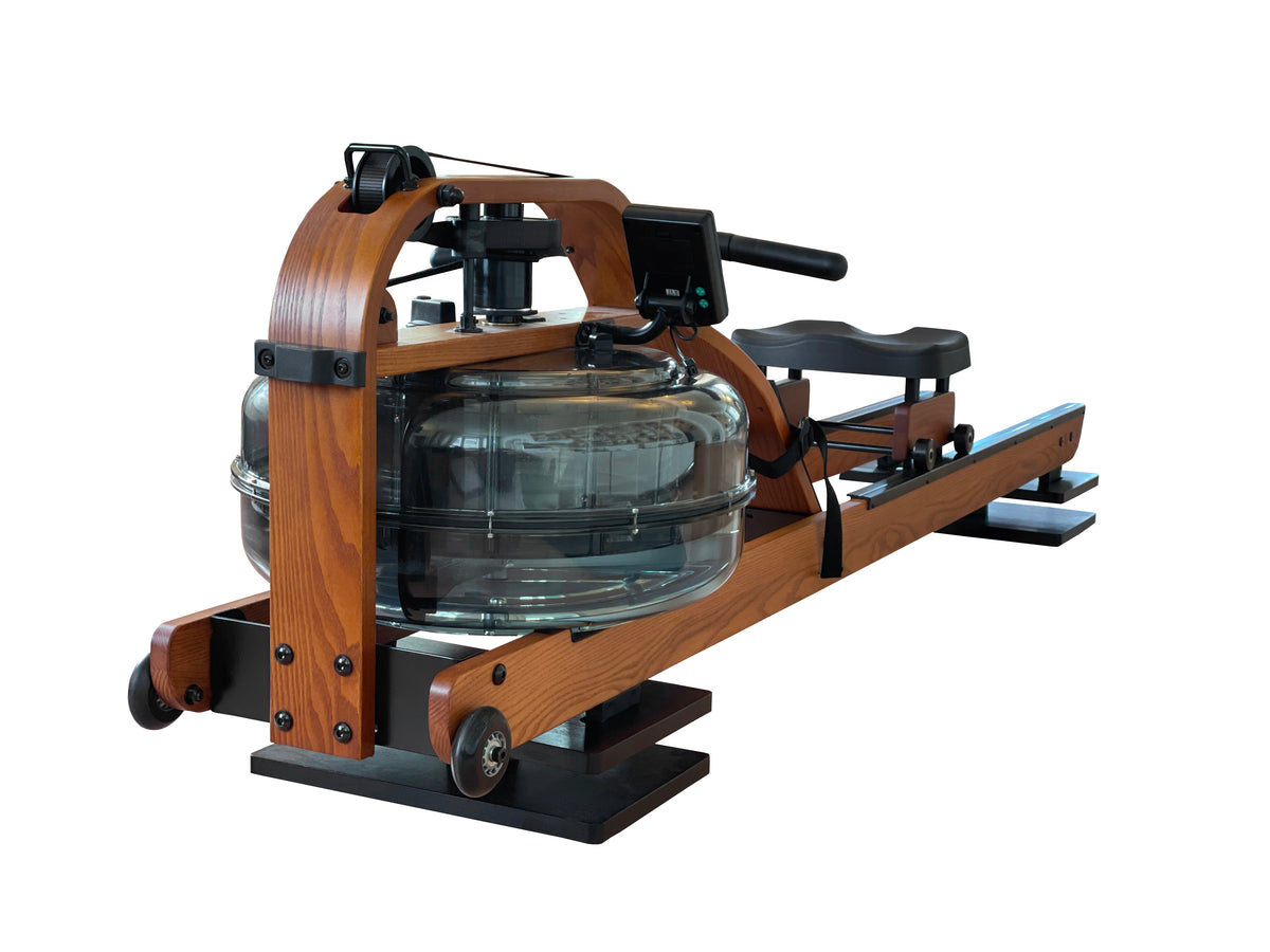 FlowRow Board für Fluid Rower – montiert unter dem Rudergerät (Rudergerät nicht im Lieferumfang)