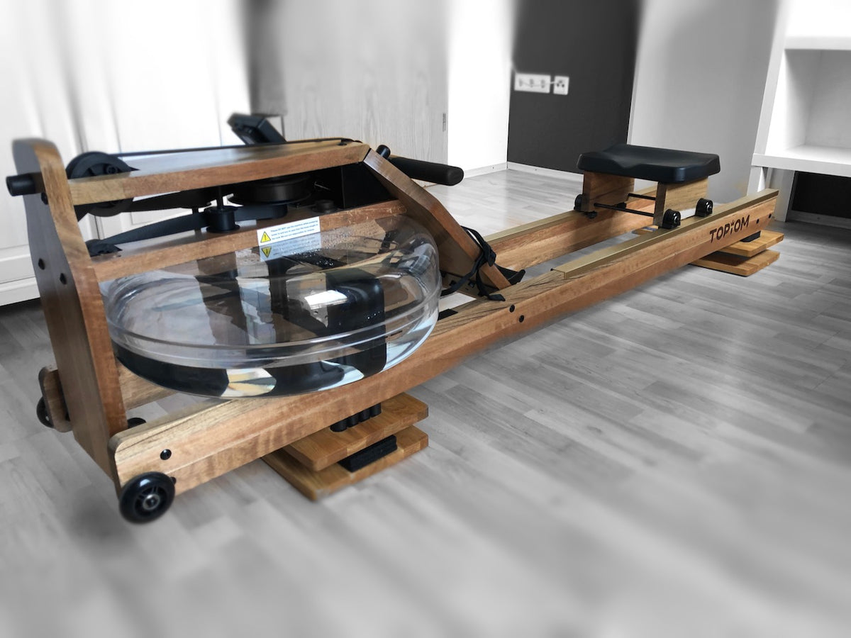 FlowRow Board für Topiom – Rudergerät auf dem Board (Platzhalter, wird freigestellt)