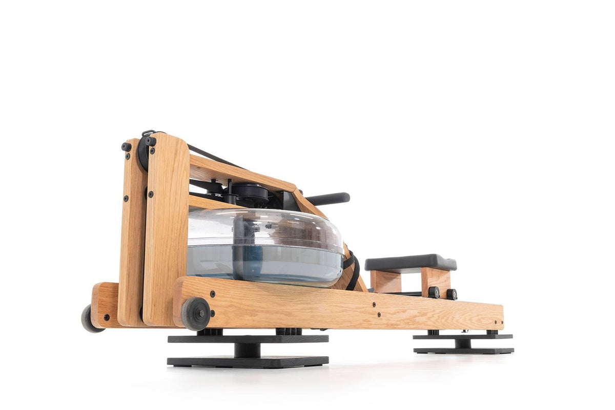 FlowRow Board für WaterRower Original in Schwarz – Rudergerät auf dem Board