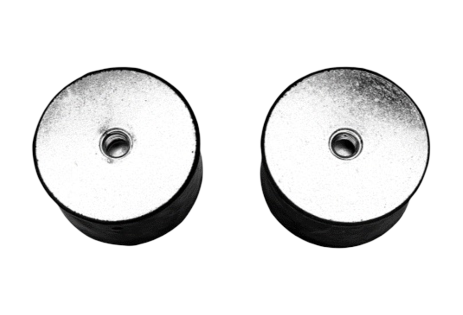 Zusatz-Umbausatz: 2 Gummipuffer für das FlowRow Board (ohne Innensechskantschlüssel)